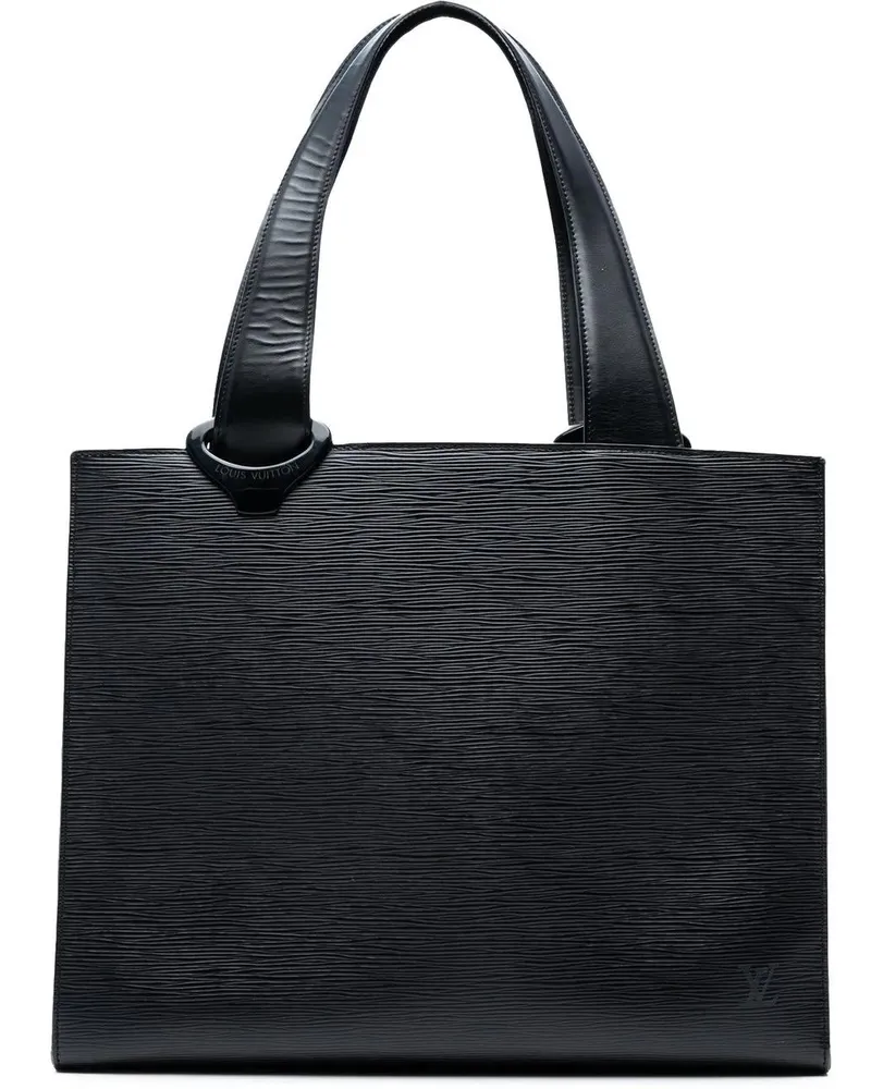 Louis Vuitton Shopper Epi Gemeaux schwarz Schwarz