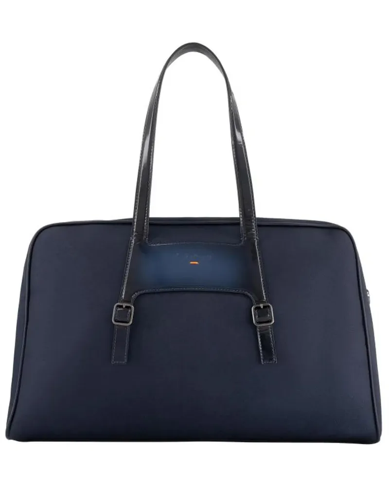 Santoni Businesstaschen & Reisegepäck Borsone H Vrs.nylon-ndsu blau Blau