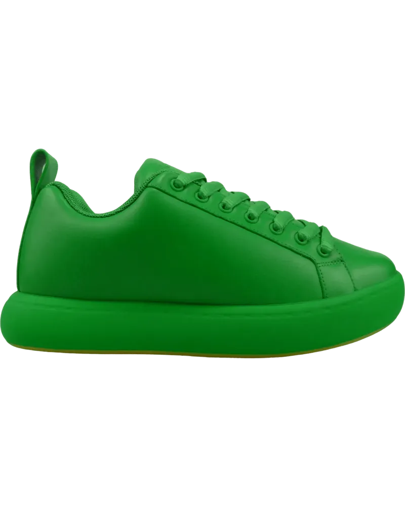Bottega Veneta Low-Top Sneaker Sneakers verde in pelle grün Grün