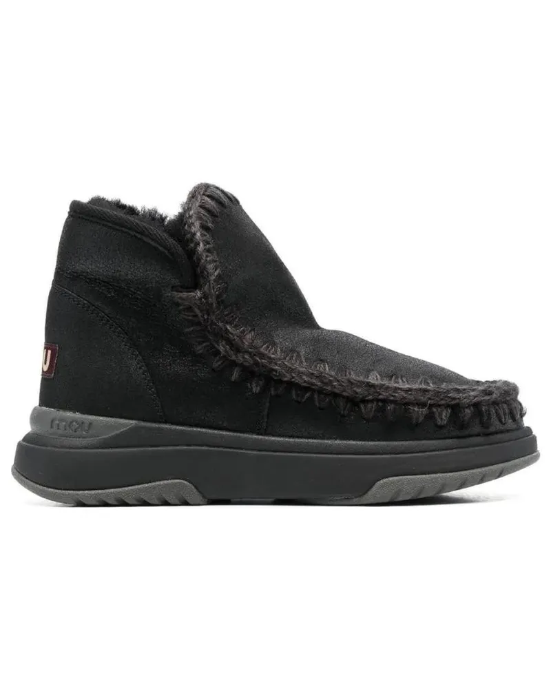 Mou Stiefel Eskimo Jogger schwarz Schwarz