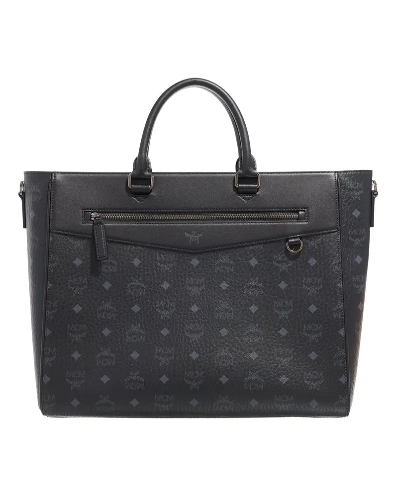 MCM Shopper & Totes Diamond Vi Tote Lrg Bk, One Size schwarz Schwarz