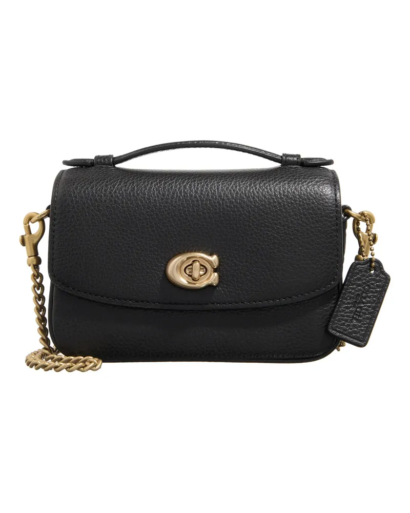 Coach Crossbody Bags Refined Pebble Leather Cassie Crossbody 17 schwarz Schwarz