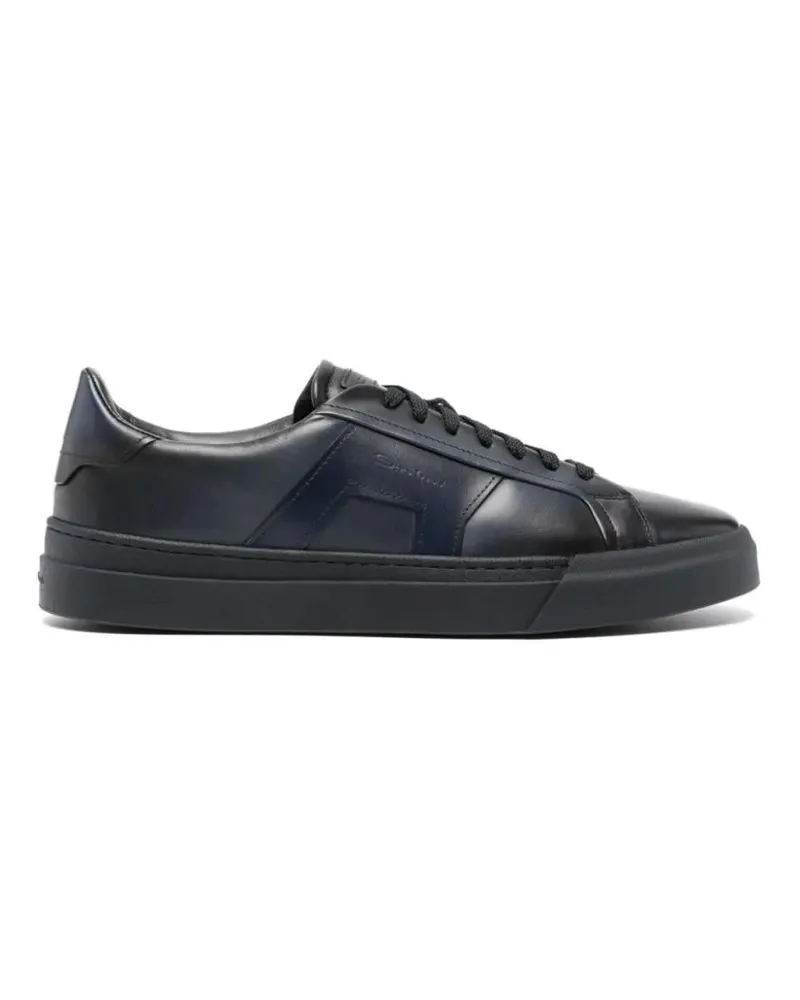 Santoni Low-Top Sneaker Heren  Sneaker blau Blau