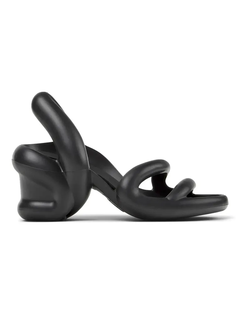 Camper Sandaletten mit Absatz Sandalen Kobarah schwarz Schwarz