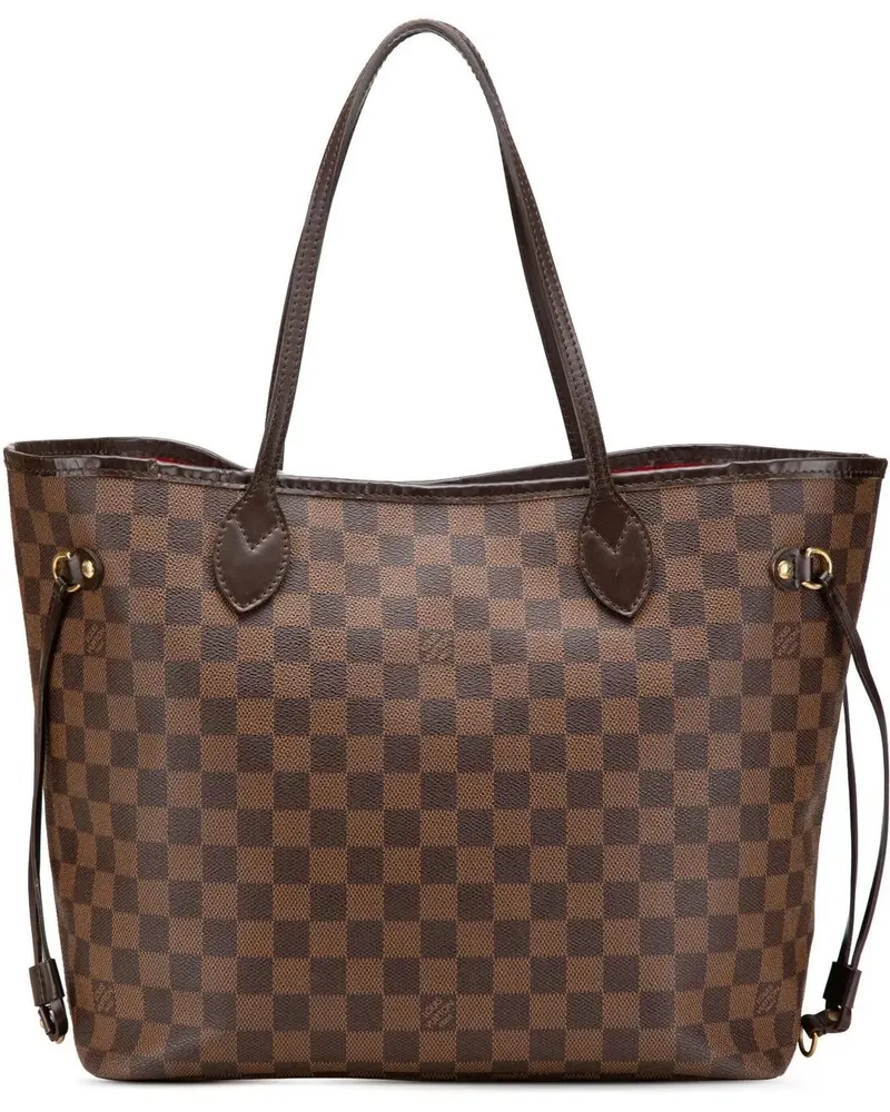 Louis Vuitton Shopper Damier Ebene Neverfull MM braun Braun