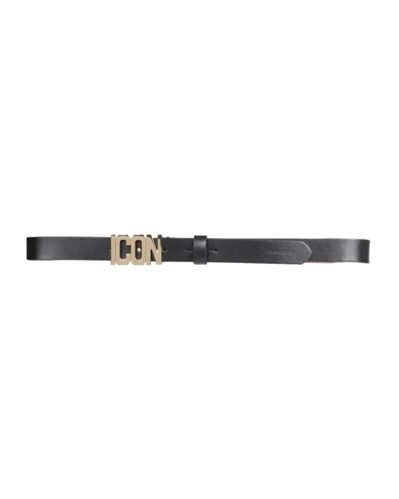 Dsquared2 Gürtel Narrow Leather Belt rot Rot