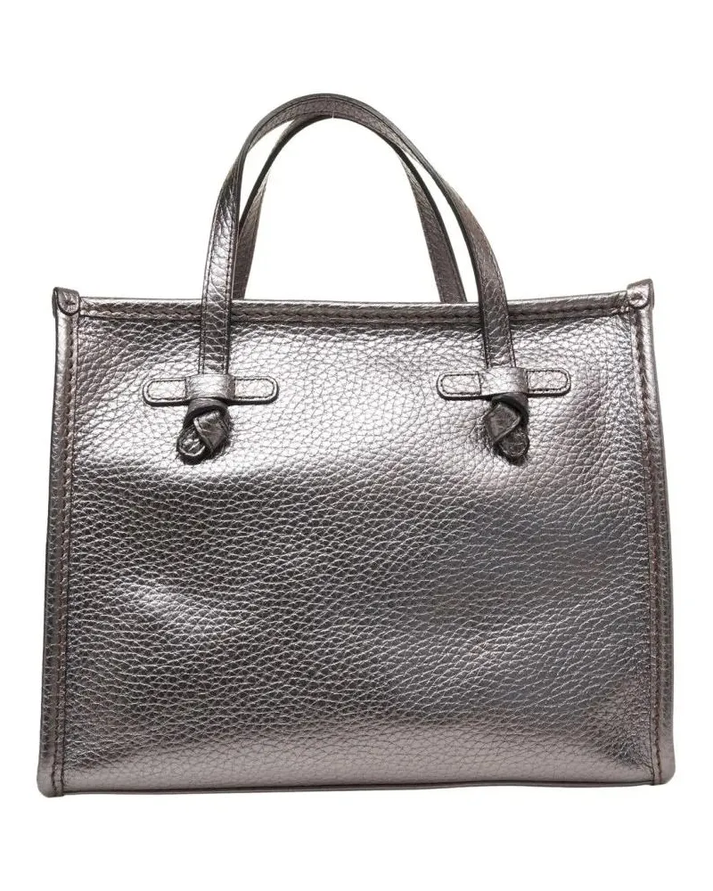 Gianni Chiarini Shopper & Totes Grained Leather Handbag grau Grau