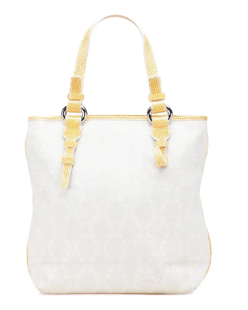 Celine Shopper Macadam Canvas Tote grau Grau