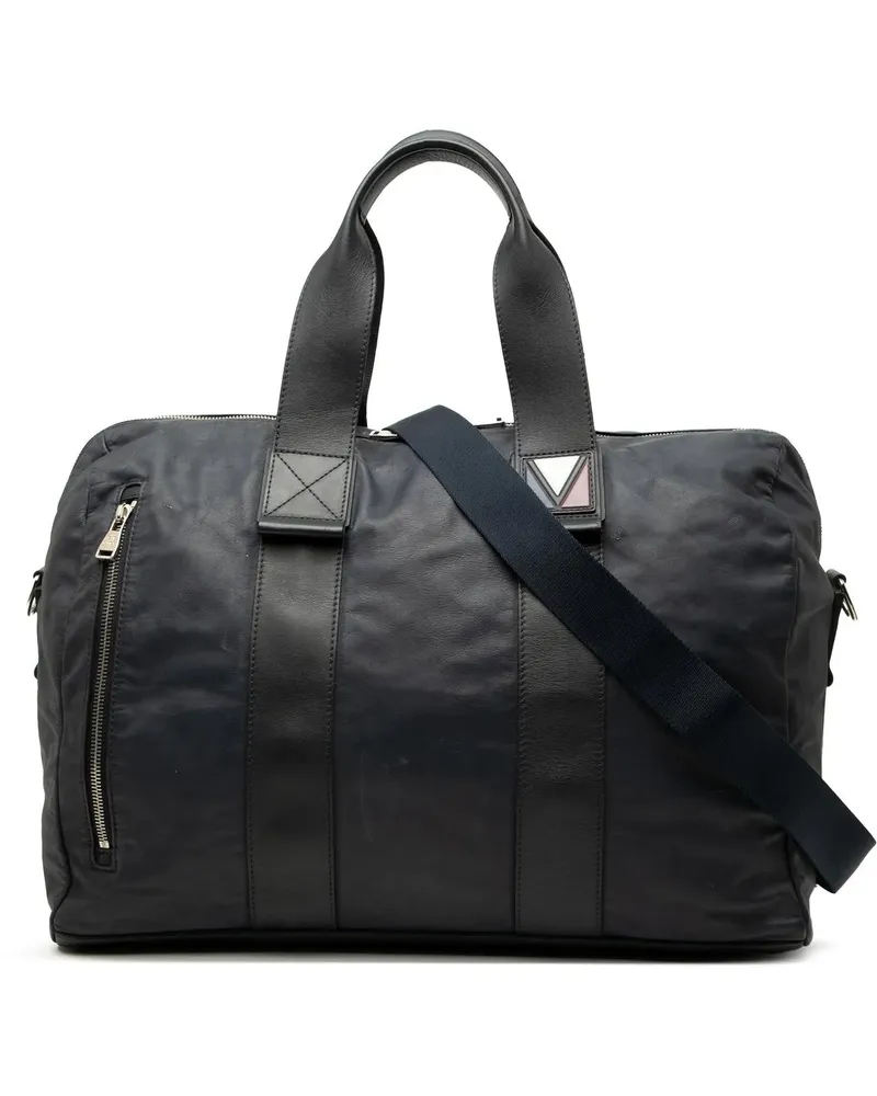 Louis Vuitton Weekender Calfskin V Line Start PM blau Blau