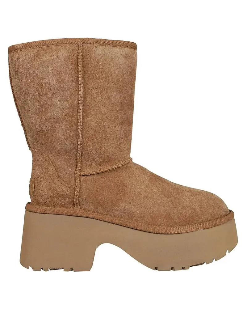 UGG Stiefel Plush Ankle Boots With Elevated Platform And Luxur braun Braun