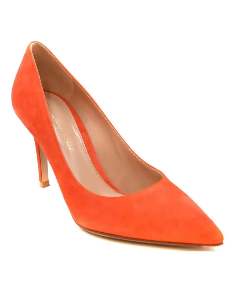 Gianvito Rossi Hohe Schuhe Decollete Orange orange Orange