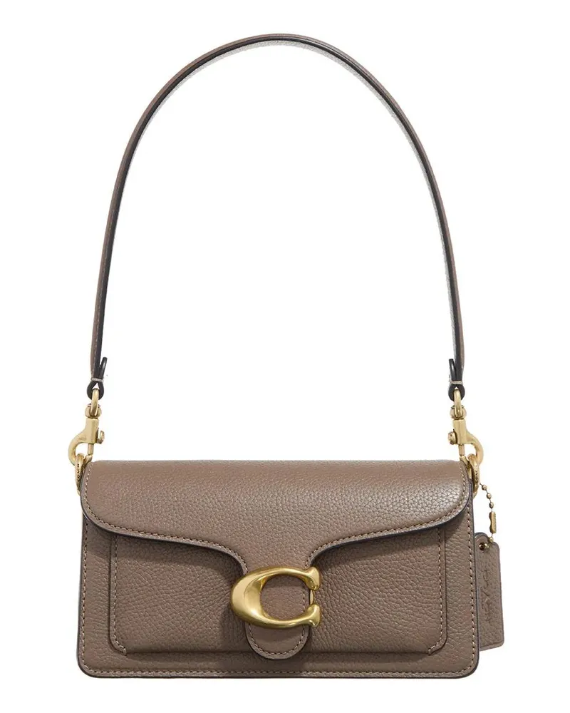 Coach Crossbody Bags Polished Pebble Leather Tabby Shoulder Bag 20 Refr braun Braun
