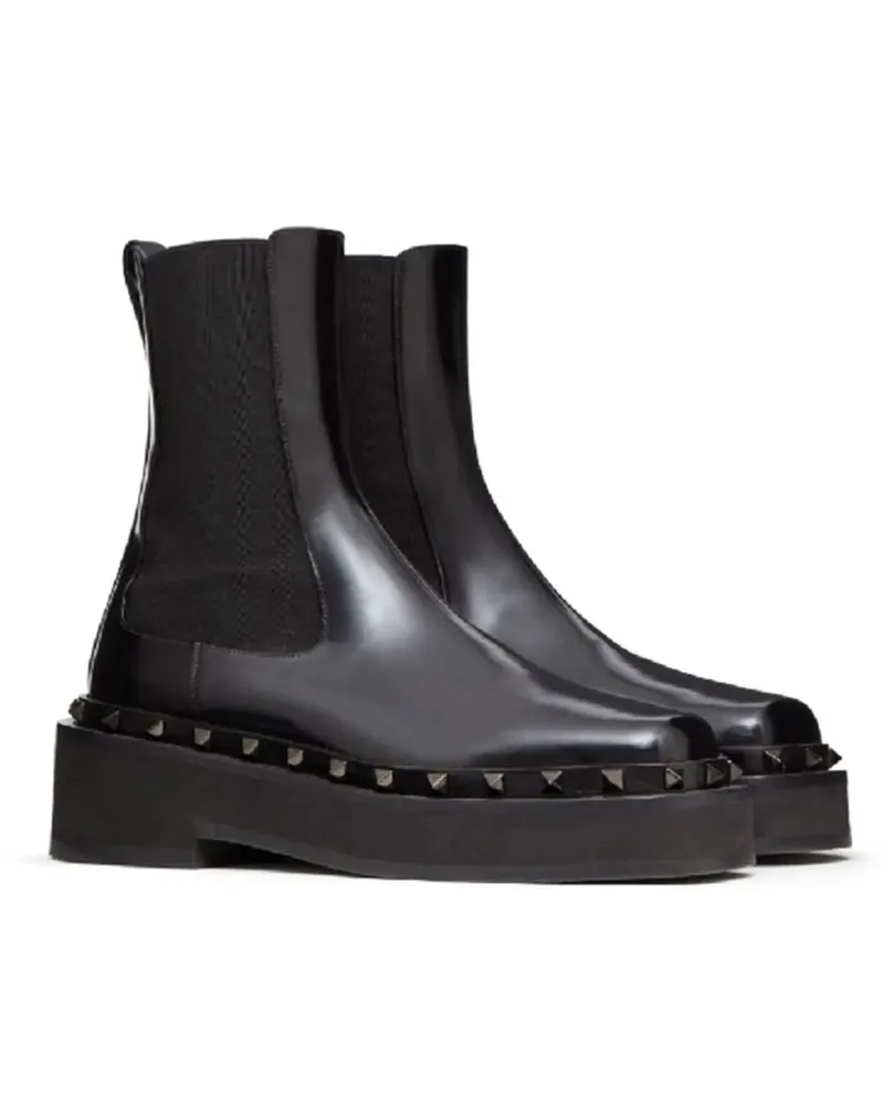 Valentino Garavani Stiefel Bootie Black schwarz Schwarz