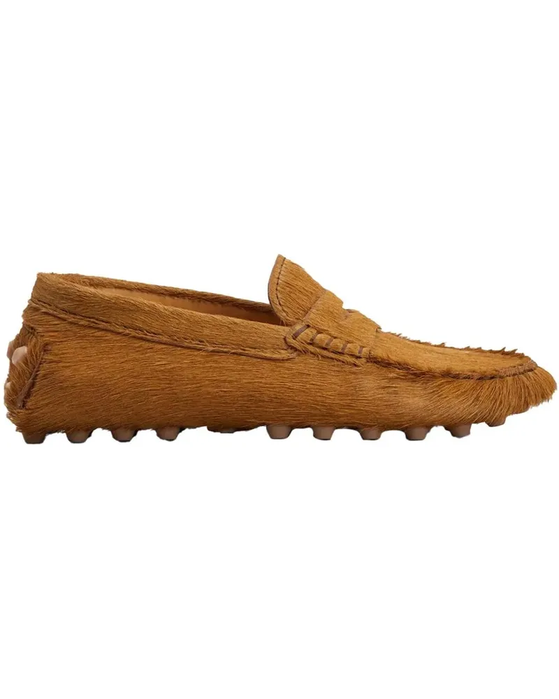 TOD'S Loafer Moccasins Brown braun Braun