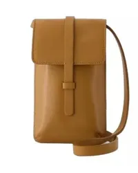 Inès de la Fressange Shopper Leonore Crossbody - Leather - Camel Braun