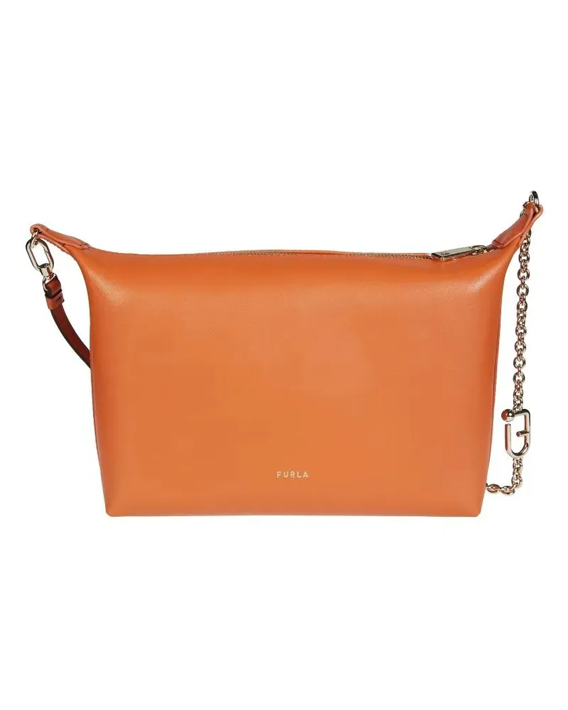 Furla Hobo Bags Nuvola Mini Crossbody Hobo Bag orange Orange