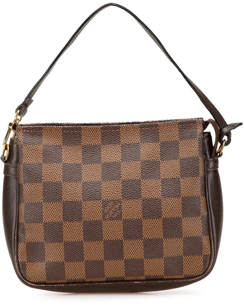 Louis Vuitton Crossbody Bags 1998 Damier Ebene Trousse Pochette braun Braun
