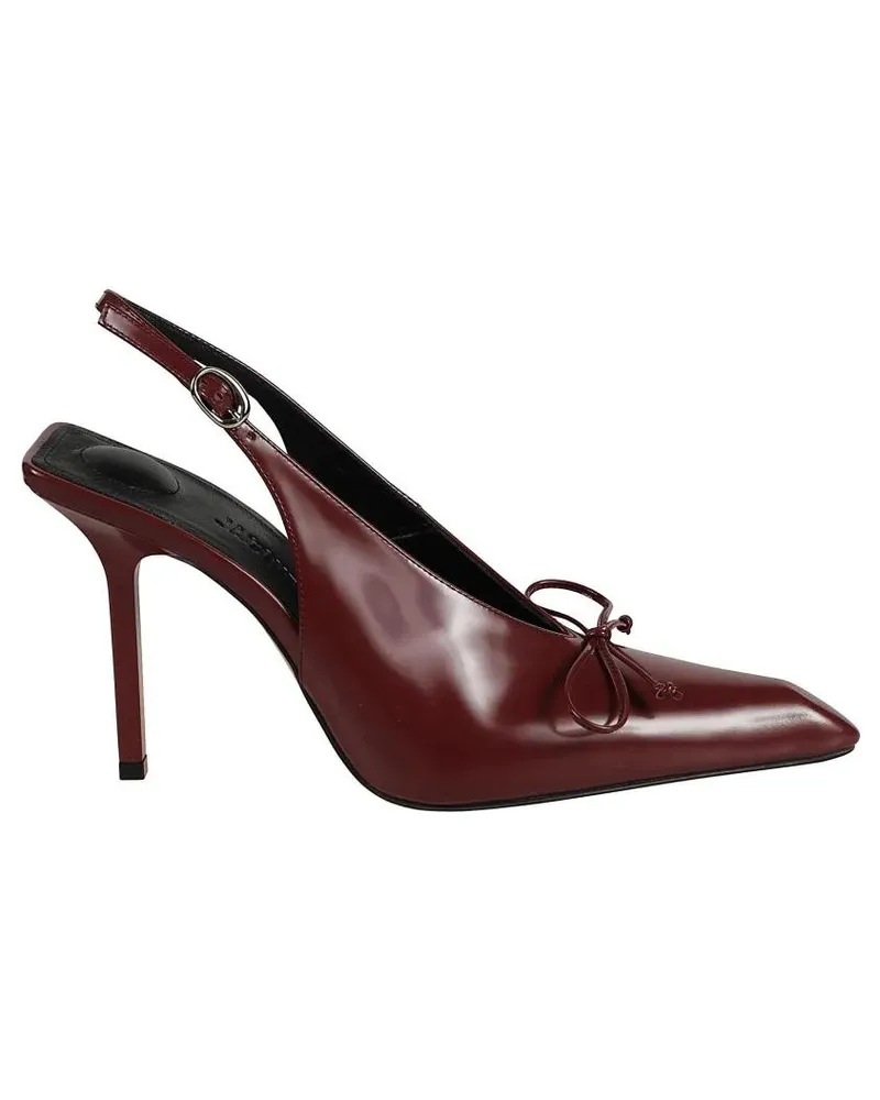 Jacquemus Hohe Schuhe Cubisto H Heeled Slingbacks rot Rot
