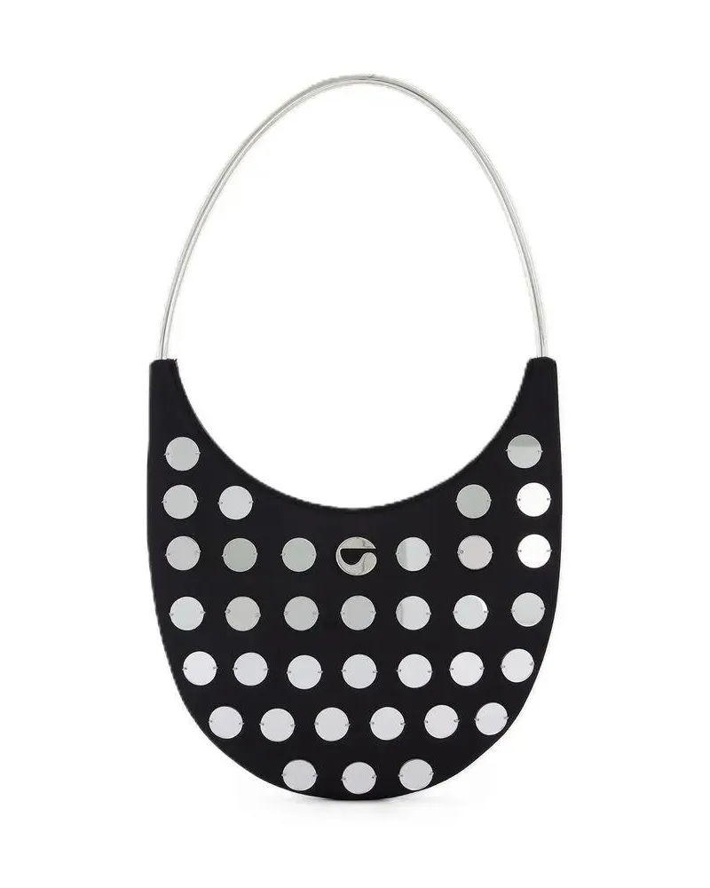 COPERNI Hobo Bags Ring Swipe Bag In Black Embroidery schwarz Schwarz