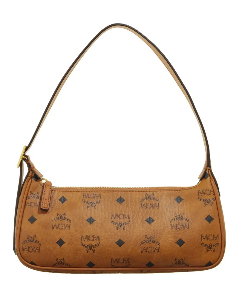 MCM Pochettes Aren Vi Shoulder Bag Sml Co, One Size braun Braun