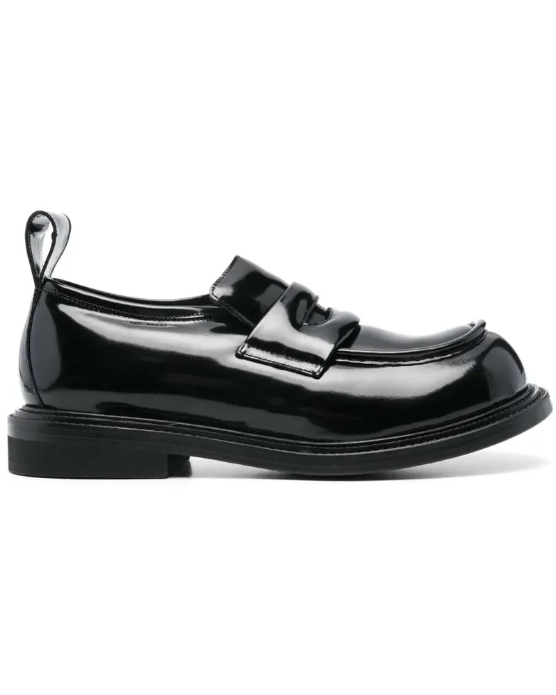 Moschino Flat Shoes Black schwarz Schwarz