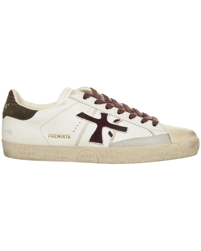 Premiata Low-Top Sneaker Sneakers 'Steven' weiß Weiß