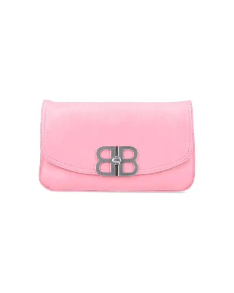 Balenciaga Hobo Bags Small 'Flap Bb' Shoulder Bag – Pink pink Rosa
