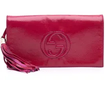 Clutches Soft Patent Soho Disco Clutch rosa