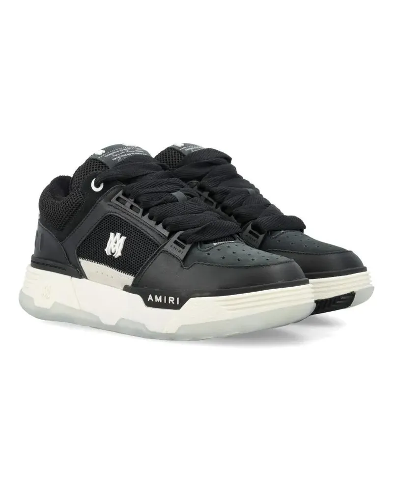 Amiri Low-Top Sneaker Ma-1 Low-Top Sneakers With Black Leather schwarz Schwarz