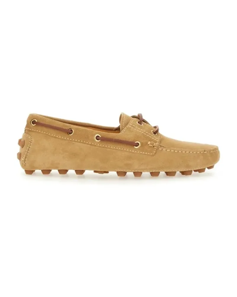 TOD'S Classic Calfskin Loafers braun Braun