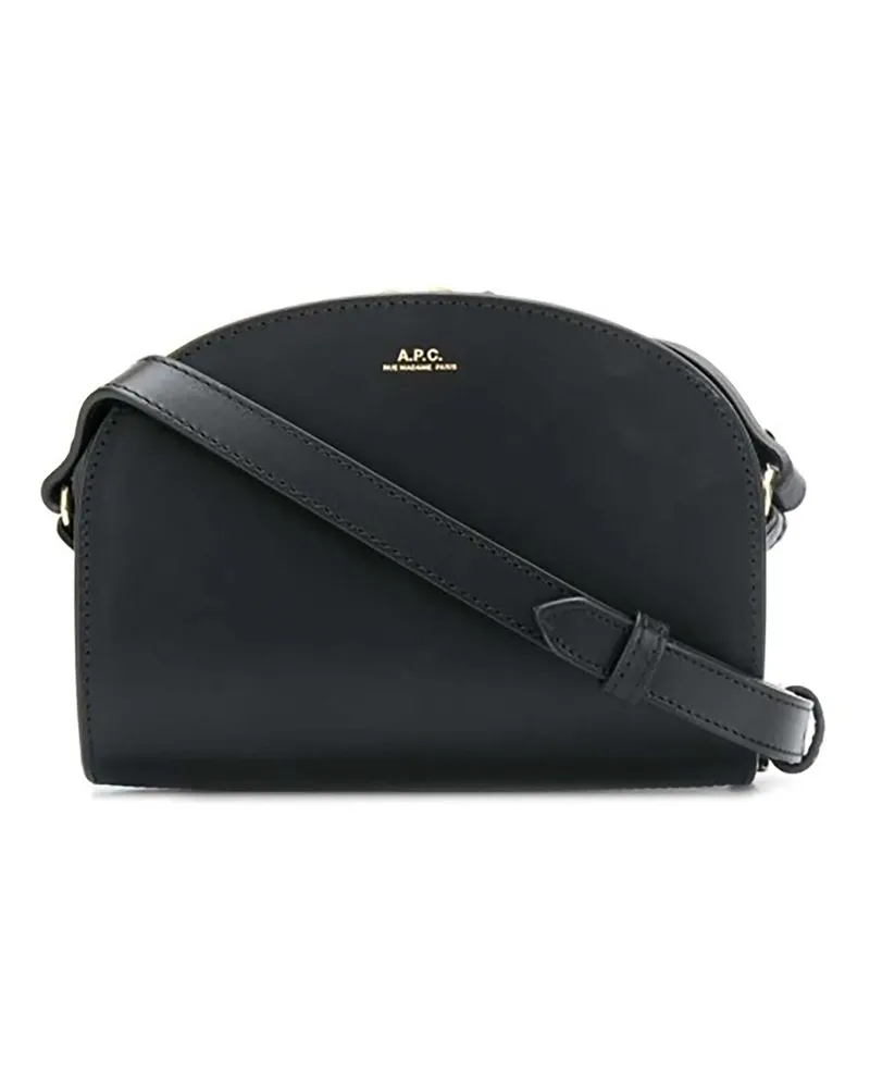 A.P.C. Crossbody Bags Sac Demi-Lune Mini schwarz Schwarz
