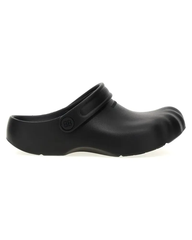 Balenciaga Sunday Molded' Sabots schwarz Schwarz