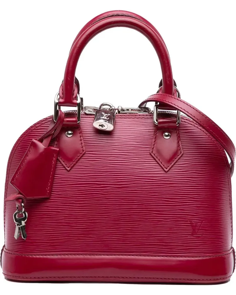 Louis Vuitton Hobo Bags Epi Alma BB rosa Gold