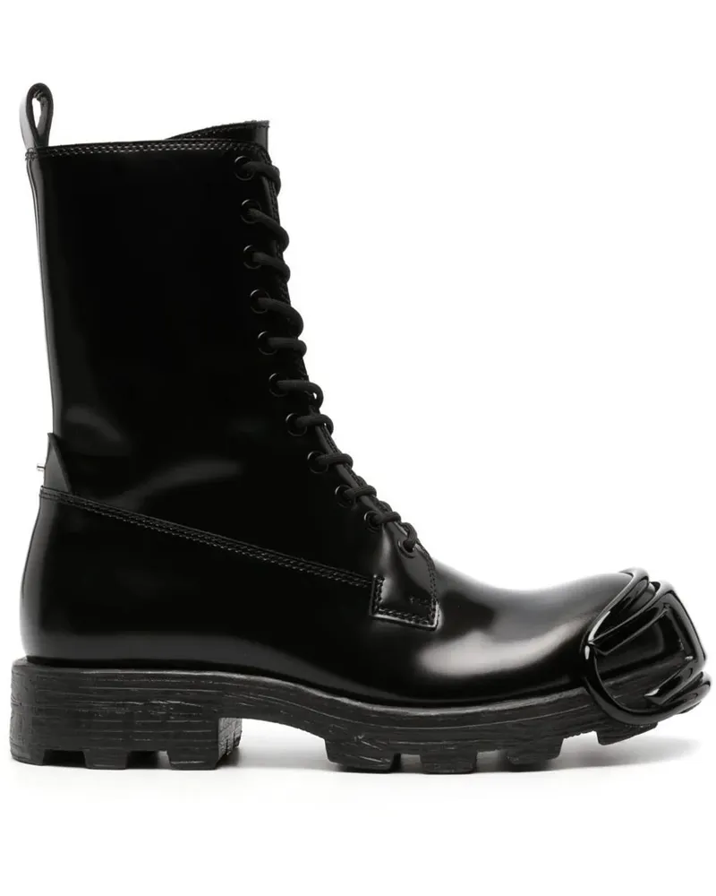 Diesel Stiefel Boots Black schwarz Schwarz