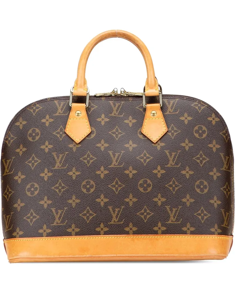 Louis Vuitton Crossbody Bags Monogram Alma PM braun Braun