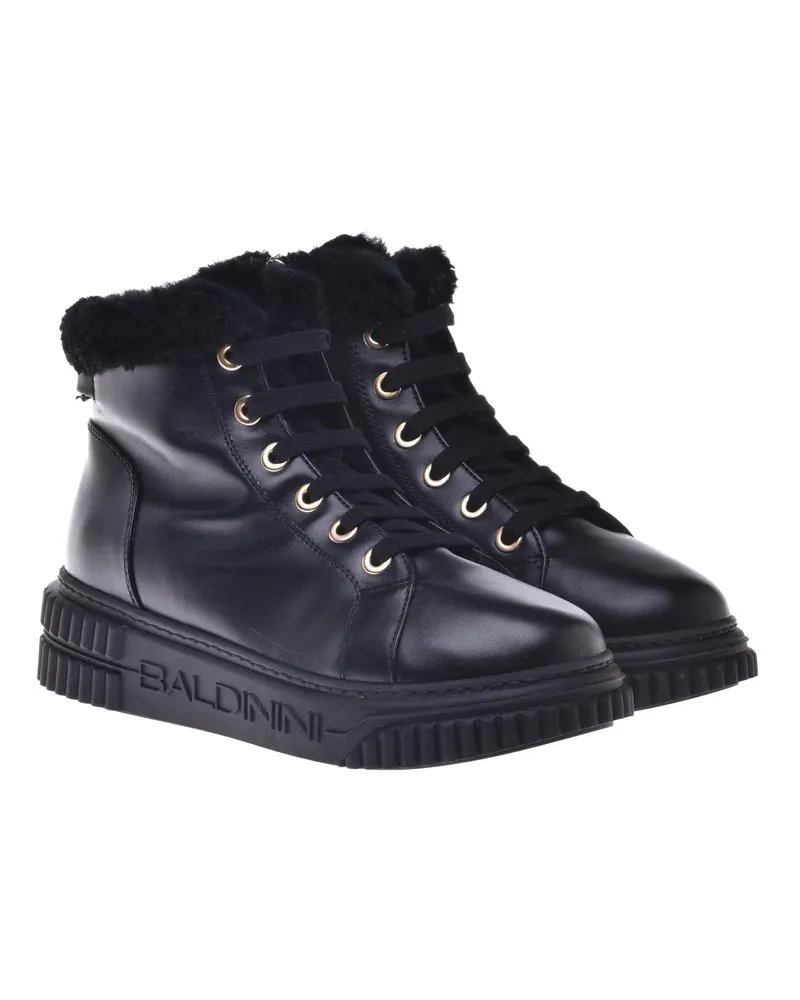Baldinini Low-Top Sneaker STIEFEL  schwarz Schwarz