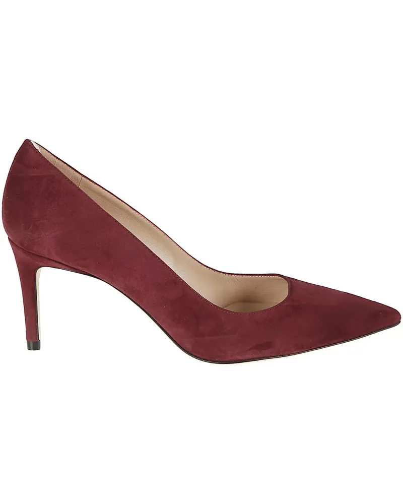 Stuart Weitzman Hohe Schuhe Stuart Power 75 Pumps Red rot Rot