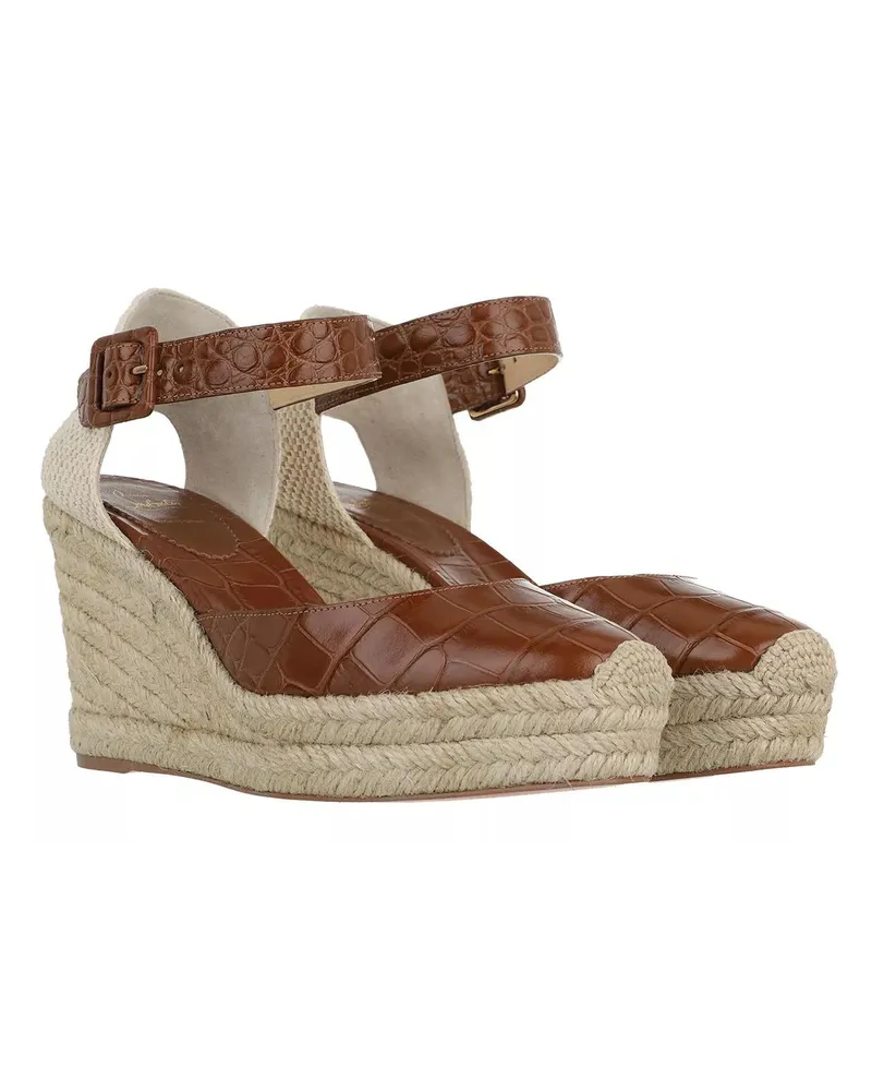 Christian Louboutin Espadrilles Amelina Espadrille Wedges Braun