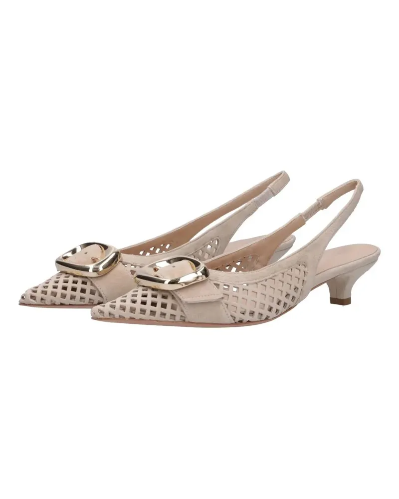 Thea Mika Hohe Schuhe Slingpumps creme Creme