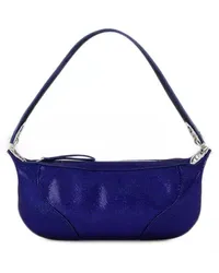 by FAR Shopper Mini Amira Hobo Bag  - Blue - Leather Blau