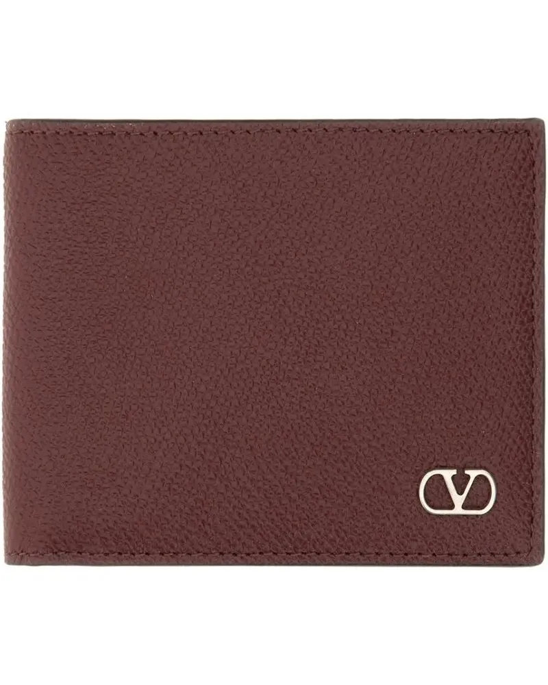 Valentino Garavani Portemonnaies "Vlogo Signature" Wallet braun Braun
