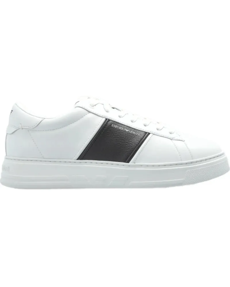 Emporio Armani Low-Top Sneaker Sneakers White weiß Weiß