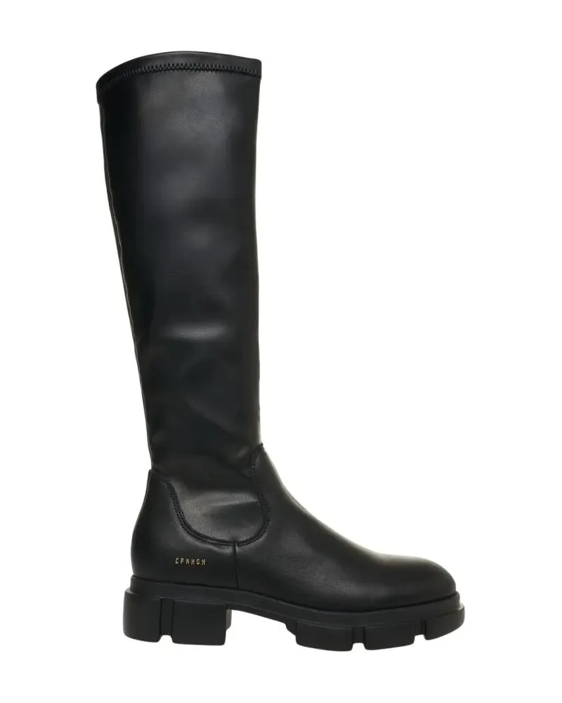 Copenhagen Stiefel Knee-High Smooth Leather Cph556 Boots schwarz Schwarz