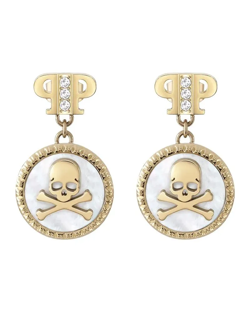 Philipp Plein Ohrringe Ohrringe Plein Mini Logo gold Gold