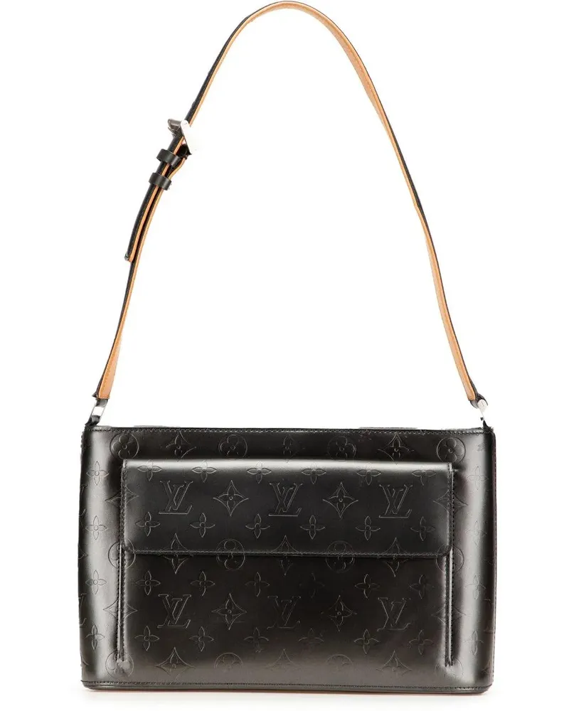 Louis Vuitton Hobo Bags Monogram Mat Alston grau Grau