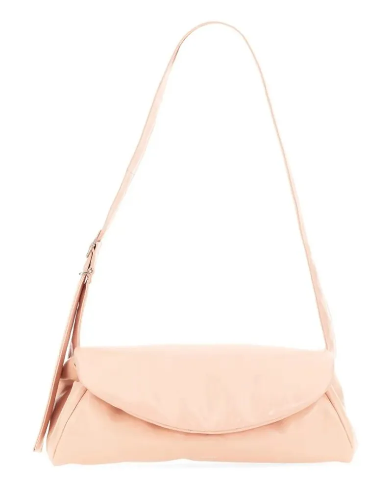 Jil Sander Hobo Bags Soft Structured Leather"Cannoli" Shoulder Bag pink Rosa
