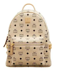 MCM Rucksack Stark Vi Backpack Small I8 Beige