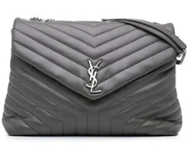 Hobo Bags 2017 Large Leather Monogram Matelasse LouLou Shoul grau