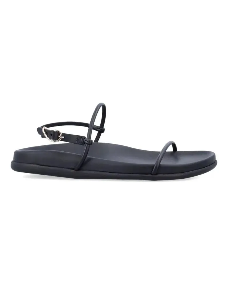 Ancient Greek Sandals Sandalen Black Symistra Footbed Sandals schwarz Schwarz