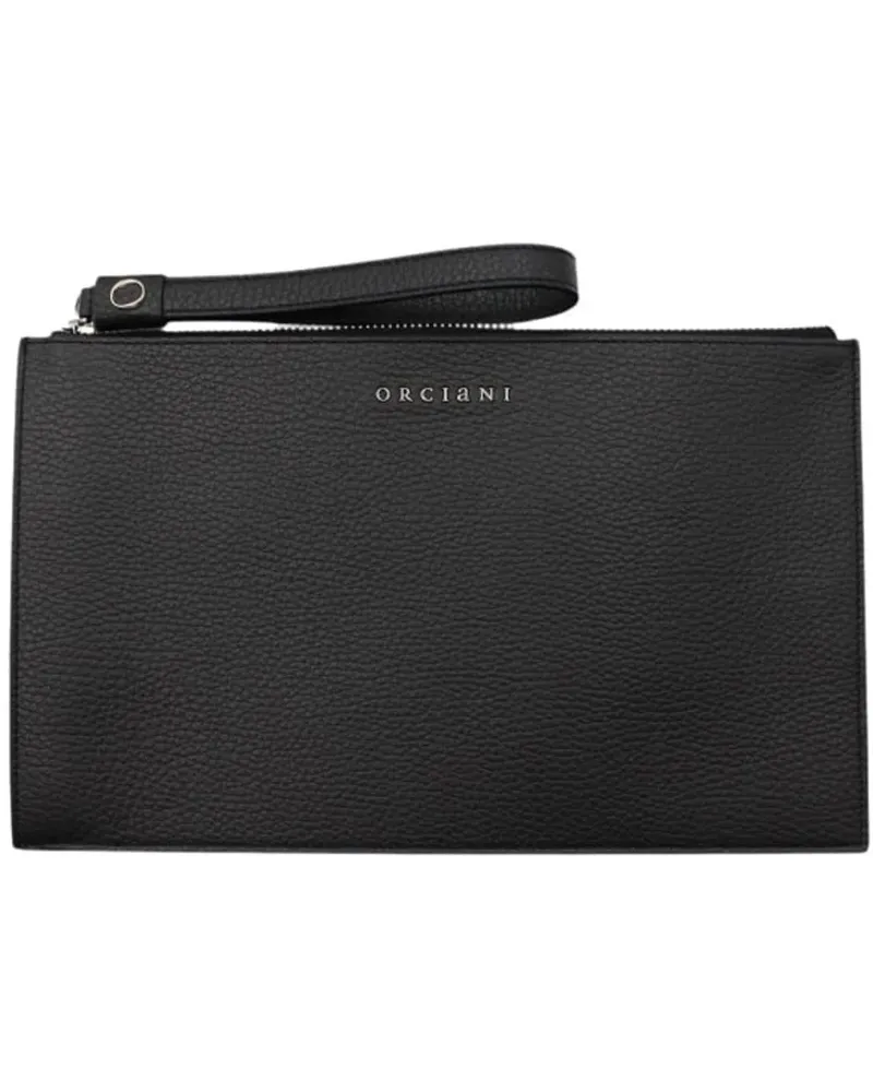 Orciani Kleinleder Wallets Black schwarz Schwarz
